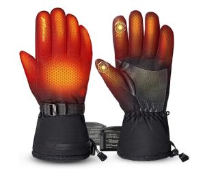 ropa calefactable para hombres guantes